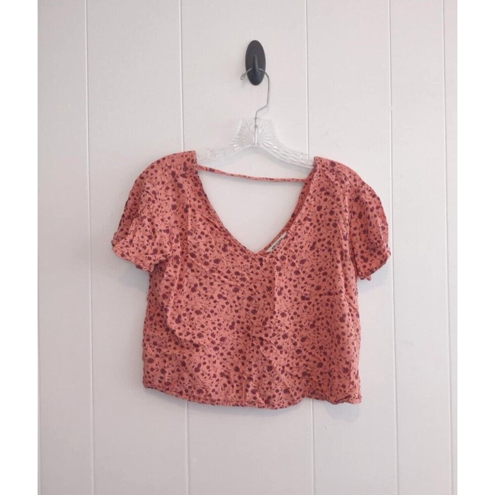 Arizona | Pink Floral Crop Top Size Small